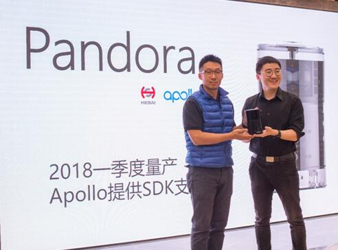 禾賽和百度共同發布Pandora 解決自動駕駛痛點