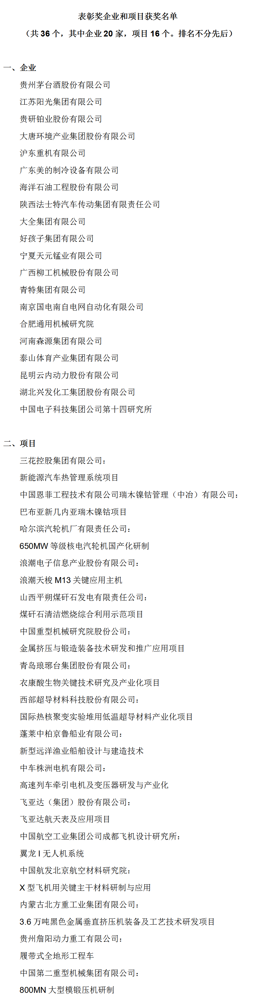 第五屆中國工業大獎頒布 銳科激光榮獲中國工業大獎提名獎