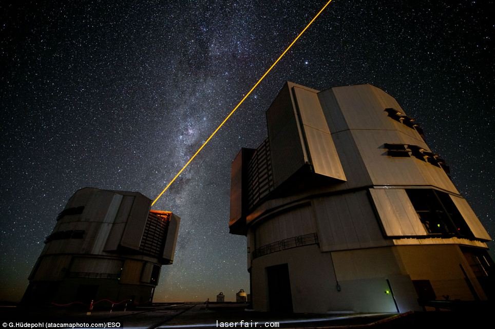 研究人員在大氣層高處創造了一顆人造恒星，它能夠糾正受大氣湍流影響的圖像，形成更加銳利的圖片。